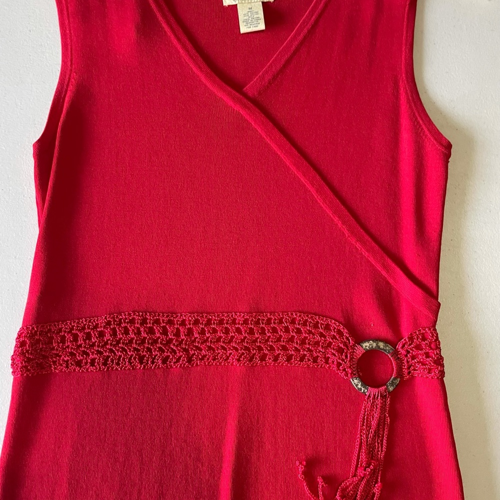 Choice red sweater - new without tags - size med